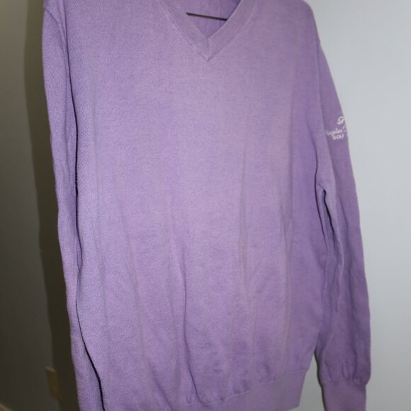 Angeles National Golf Club Purple Sweater - Picture 2 of 6